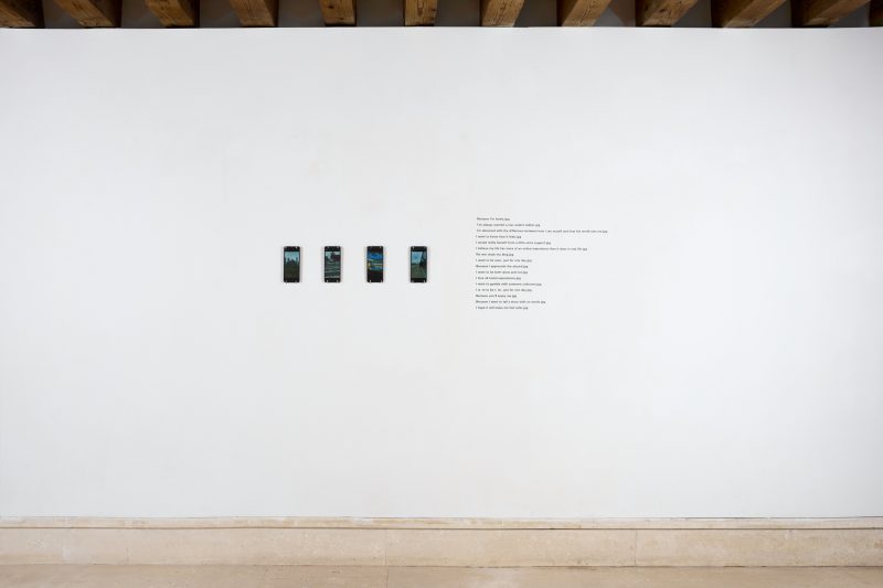 Installation view Slow Manifesto