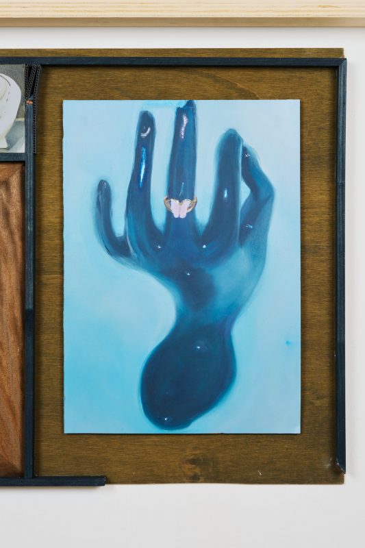 Nina Ćeranić, Butterfly, 2026, oil on paper, 29,5x42 cm