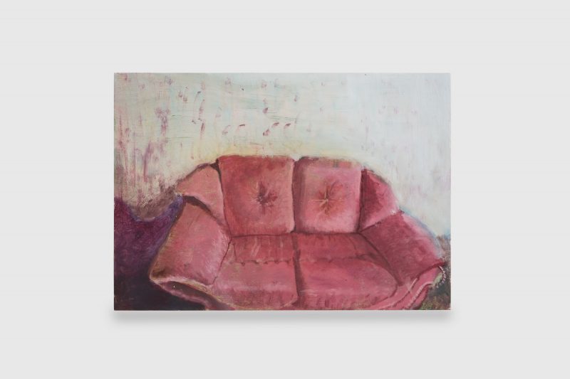 Nina Ćeranić, Divano, 2026, oil on paper, 21x29,7 cm